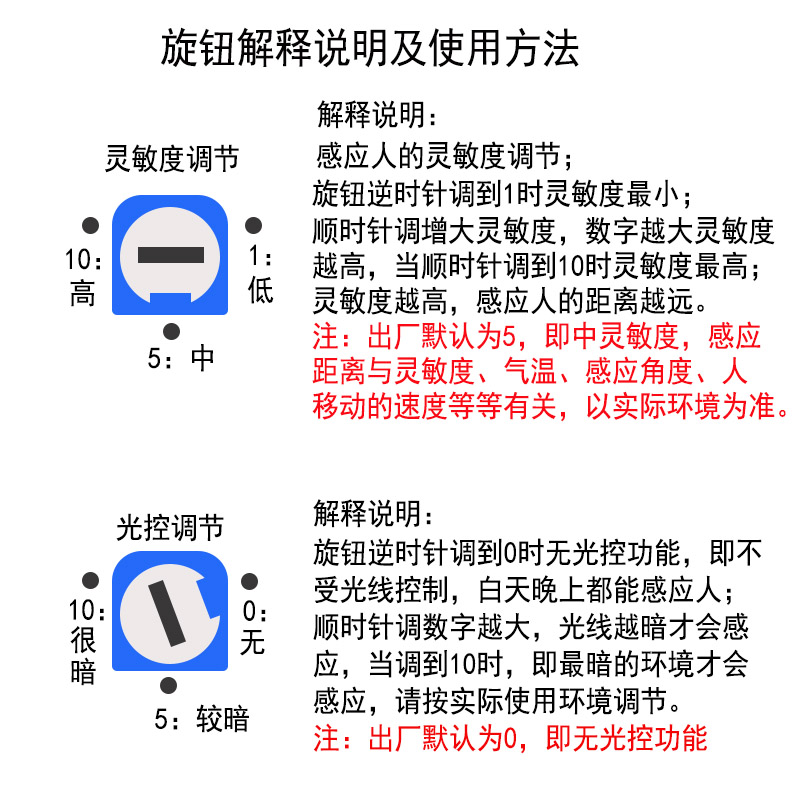 交流86型人體感應(yīng)開關(guān)2023年可調(diào)新款免布線無線遙控開關(guān)隨意貼220V專用(圖17) L017.jpg